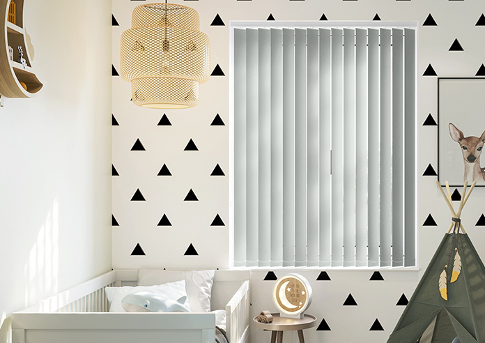 Roma (FR), Light Grey - Vertical Blind - Image 3